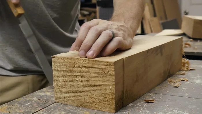 Check the pieces for squareness and use the jointer to correct any discrepancies.