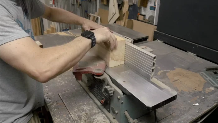 Check the pieces for squareness and use the jointer to correct any discrepancies.