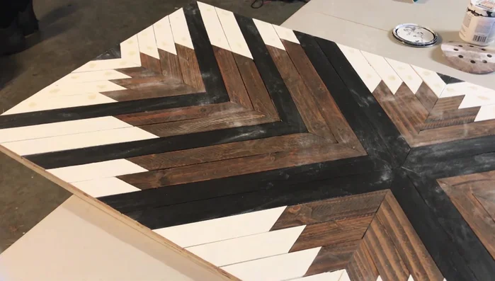 Attach a French cleat for hanging.