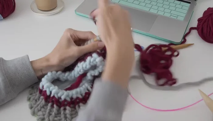 Work increase rows (make one right increase).