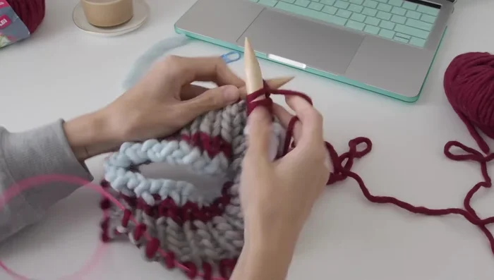 Work increase rows (make one right increase).