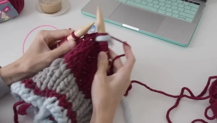 Work increase rows (make one right increase).