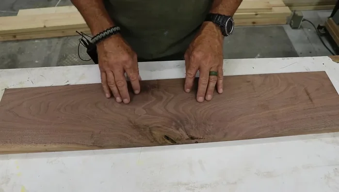 Plane the sides: Plane the remaining wood down to 3/8-inch thickness using a planer sled. 