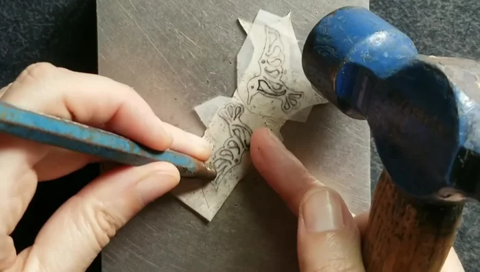 Cut out the hummingbird shapes using the saw.