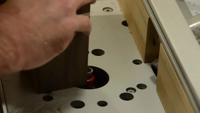 Sand and apply shellac.