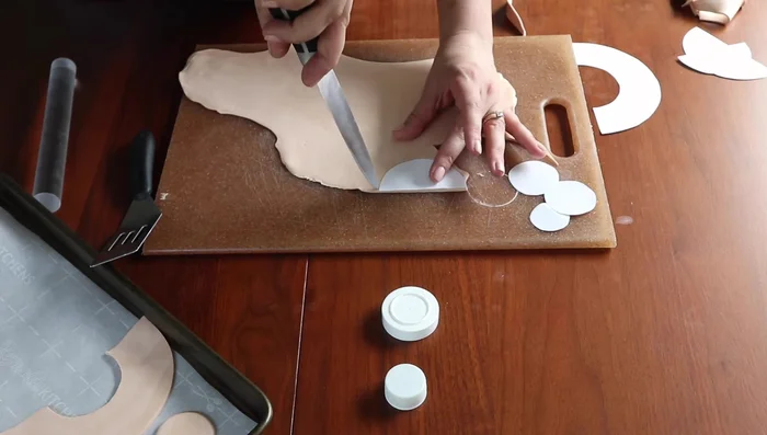 Bake the clay according to package instructions (275°F for 15 minutes).