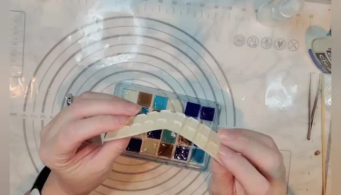 Add adhesive pads (optional): Attach small adhesive pads to the bottom corners for extra support and protection of surfaces.