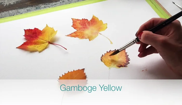 Continue to push and pick up wetter paint to enhance hard edges.