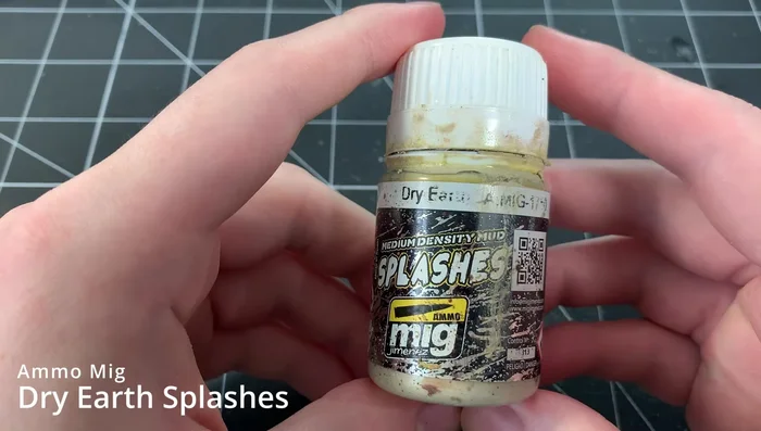 Repeat the sponging technique with the light dusty tone wash.