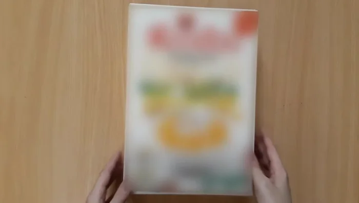 Making the base mask from a cereal box.