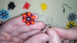 Stunning Seed Bead Flower Earrings Tutorial: A Step-by-Step Guide