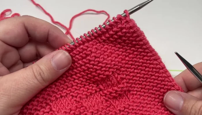 Cast off using a basic knit cast-off method.