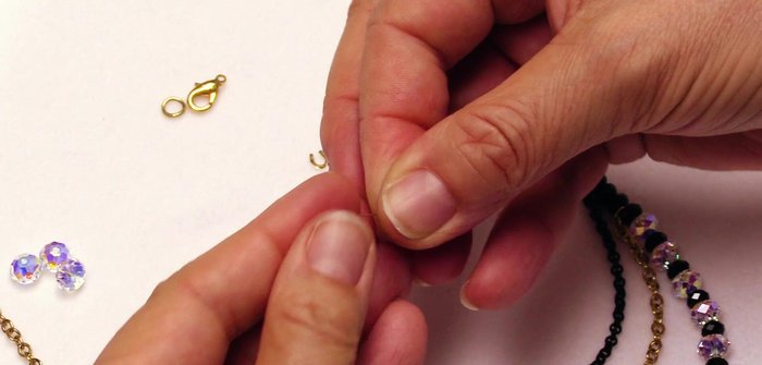 Repeat crimping and attaching on the other end: Repeat steps 5 and 6 on the other end of the flex wire.