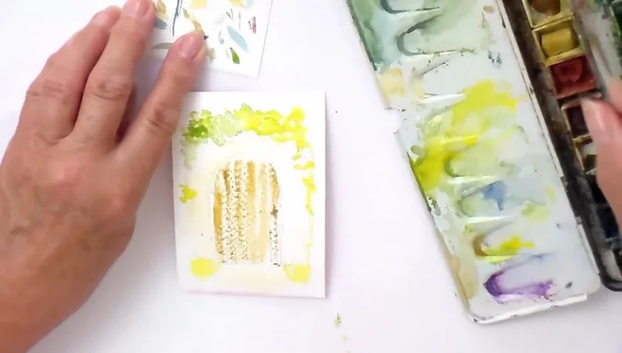 Add shadows under the stones to enhance the three-dimensional effect.