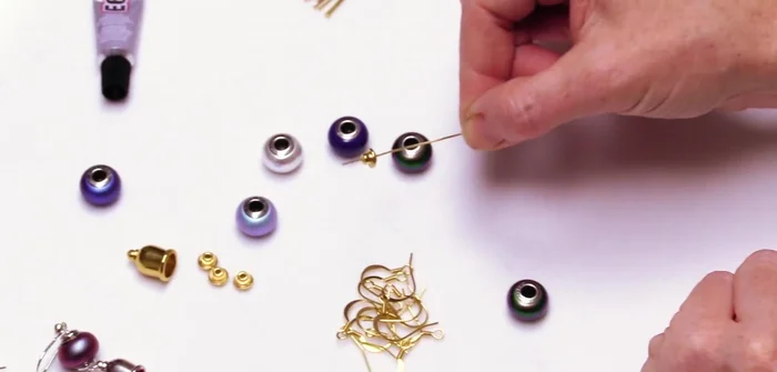 Secure the eye pin: Use wire looping pliers to create a secure loop at the end of the eye pin.