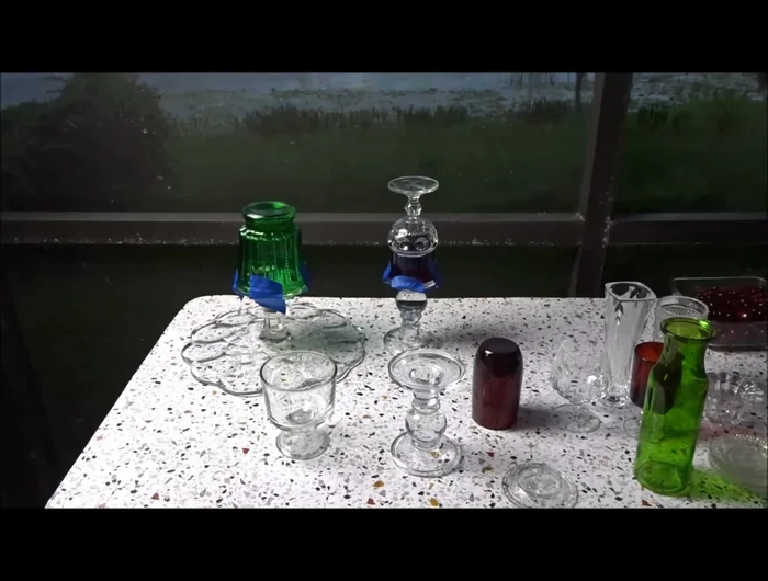 Use tape to secure pieces and maintain levelness during drying.