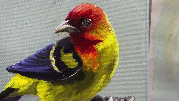 Add final highlights and details, paying attention to volume and texture.