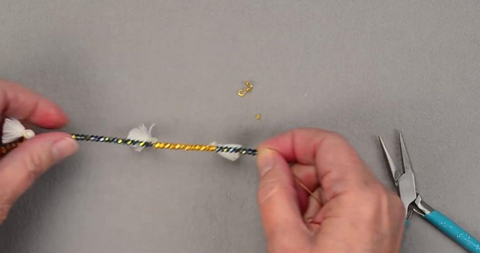 Repeat steps 5-8 on the other end of the bracelet.