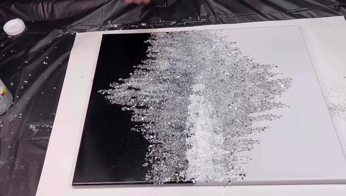 Apply a thin layer of Mod Podge to seal the design.