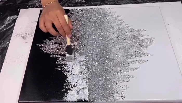 Apply a thin layer of Mod Podge to seal the design.