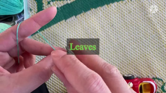 Count chains 1-12, and create additional chains for leaves