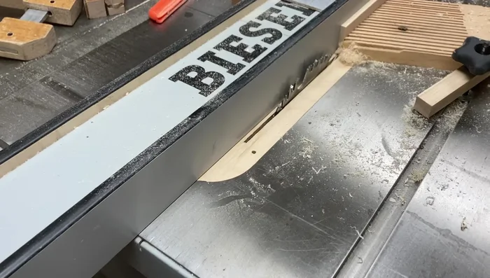 Create the inner box using the same method as the outer box. Make sure to create a rabbet to hold the clock face and glass.