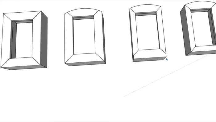 Print clock faces and carefully trim them to fit the inner box.