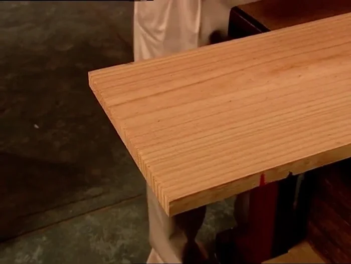 Cut the seat using a hand saw (or power saw if preferred).