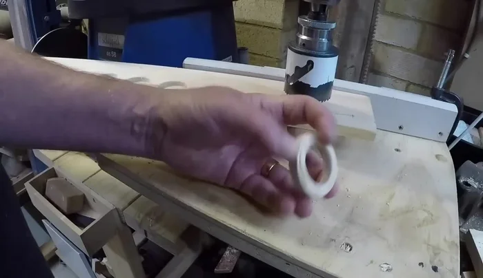 Drill a 32 mil hole through one side of the wheel rim (explained later).