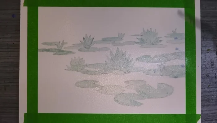 Add Payne's gray for depth and drama, ensuring the paper remains wet.