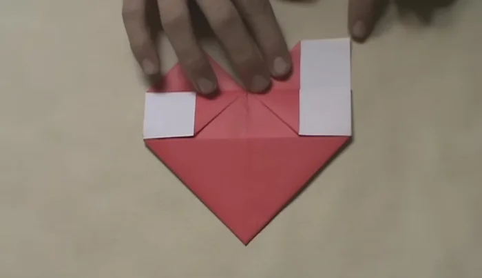 Repeat step 15 on the top right corner.