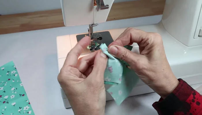 Apply Fray Check to the neckline and shoulders to prevent fraying.