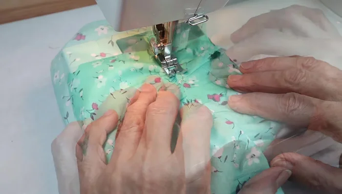 Attach Velcro or snaps for closure.