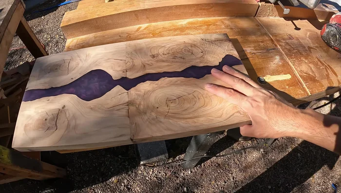 Apply a French polish (shellac) or a regular polyurethane finish as desired.