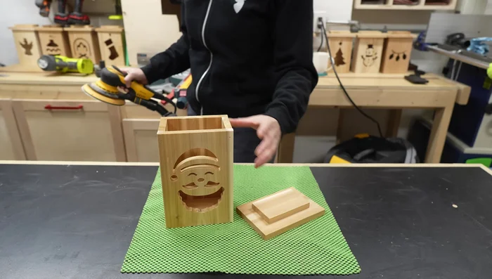 Add a battery-operated flickering tealight.