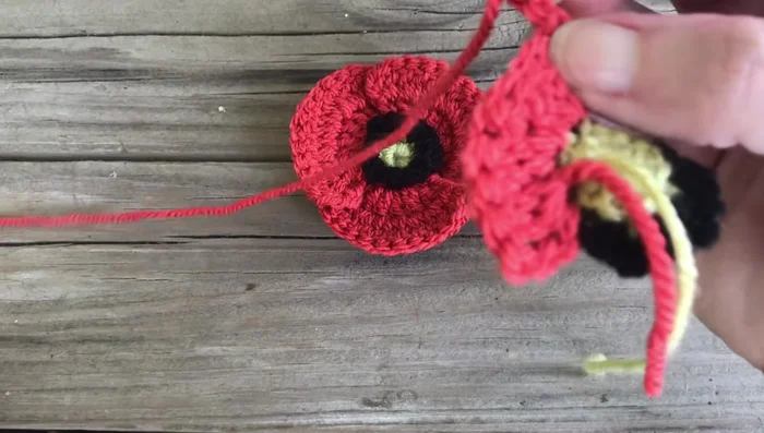 Repeat step 6, but increase by working 2 double crochets into each stitch. (This will create 18 double crochets total in this round.)