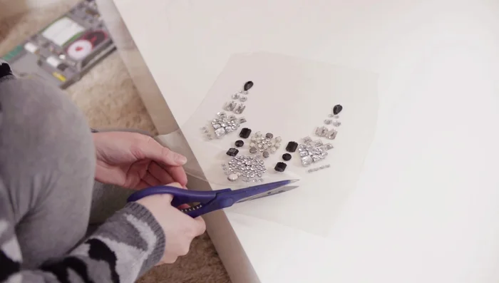 Make loops on each side of the PVC and sew them shut.