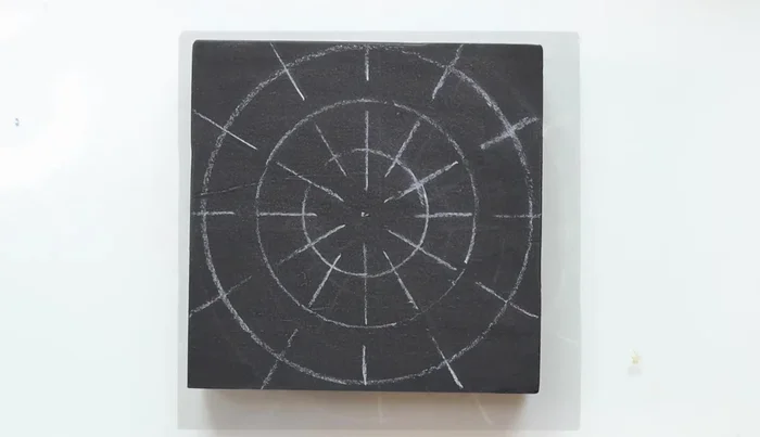 Dust off excess chalk: Remove any excess chalk from the surface to ensure proper paint adhesion.