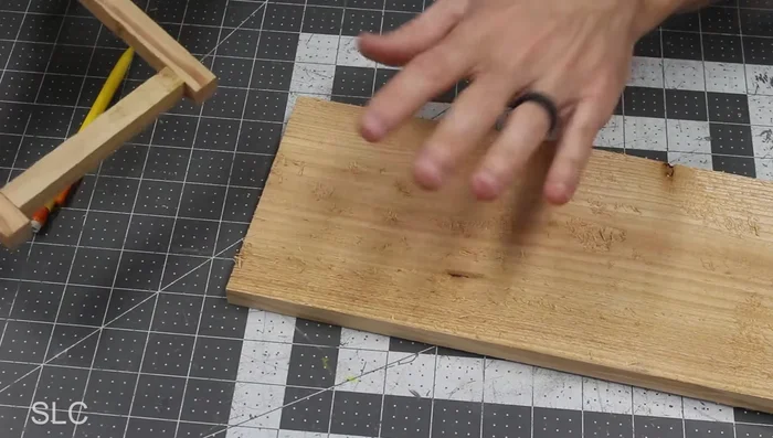 Attach bottom piece using brad nails.