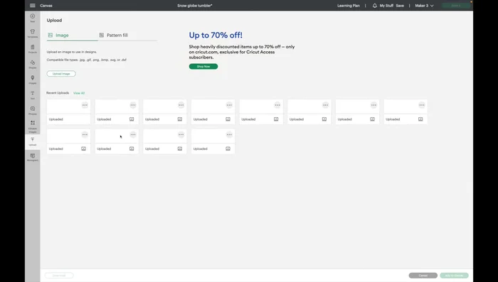 Add vinyl decals using a Cricut machine. Use the parchment paper hack for precise placement.
