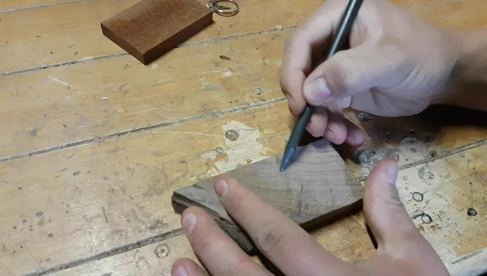 Cut out the design using a band saw.