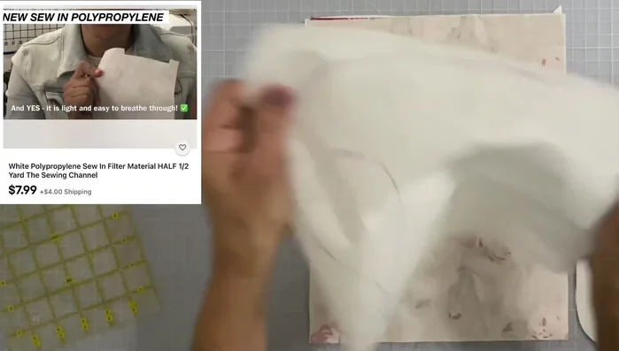 Add a layer of CDC-approved polypropylene on top.