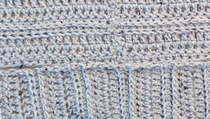 Sew underarm and side seams.