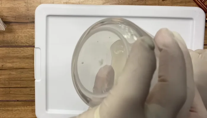 Add glitter to the resin mixture. (Consider putting glitter in the mold first for small molds)