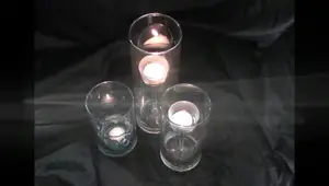 DIY Double-Paned Tea Light Holders: Dollar Store Craft!