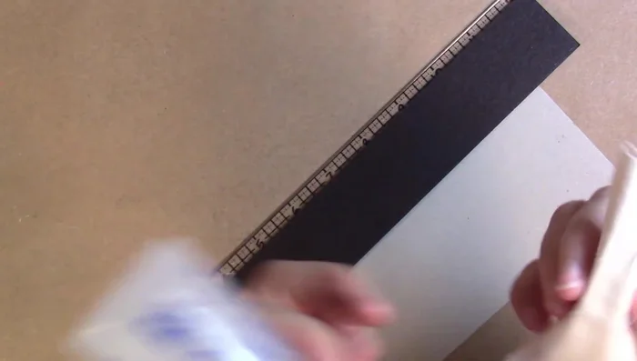 Repeat steps 1-3 for each page, adding more gussets and fabric pieces to the back binding.