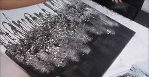 DIY Glitter Canvas Art: Budget-Friendly & Stunning!