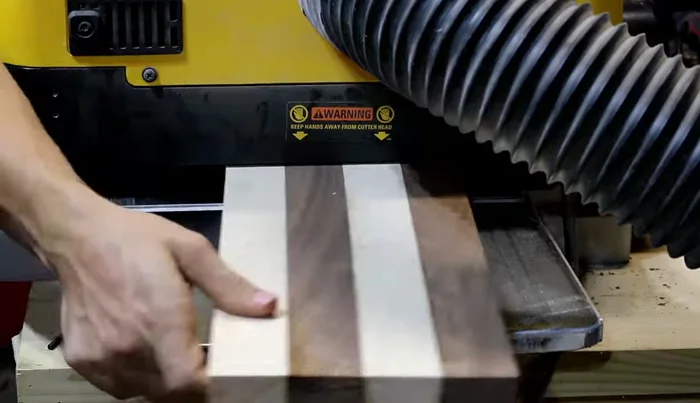 Glue the two sections together.