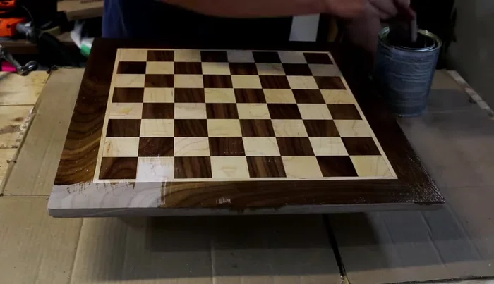 Apply multiple coats of brush-on poly.