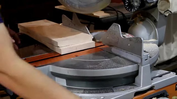 Rip the boards into strips slightly over 1 3/4 inches wide (using a band saw or table saw).